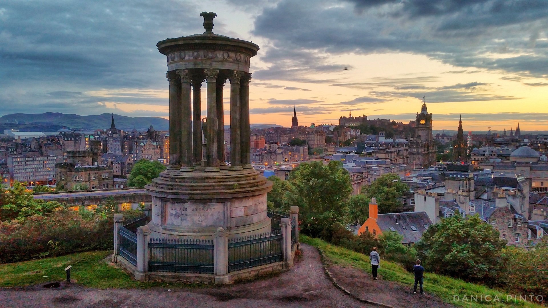 View of Edinburgh from Calton Hill. photo (c) Danica.Pinto on Instagram